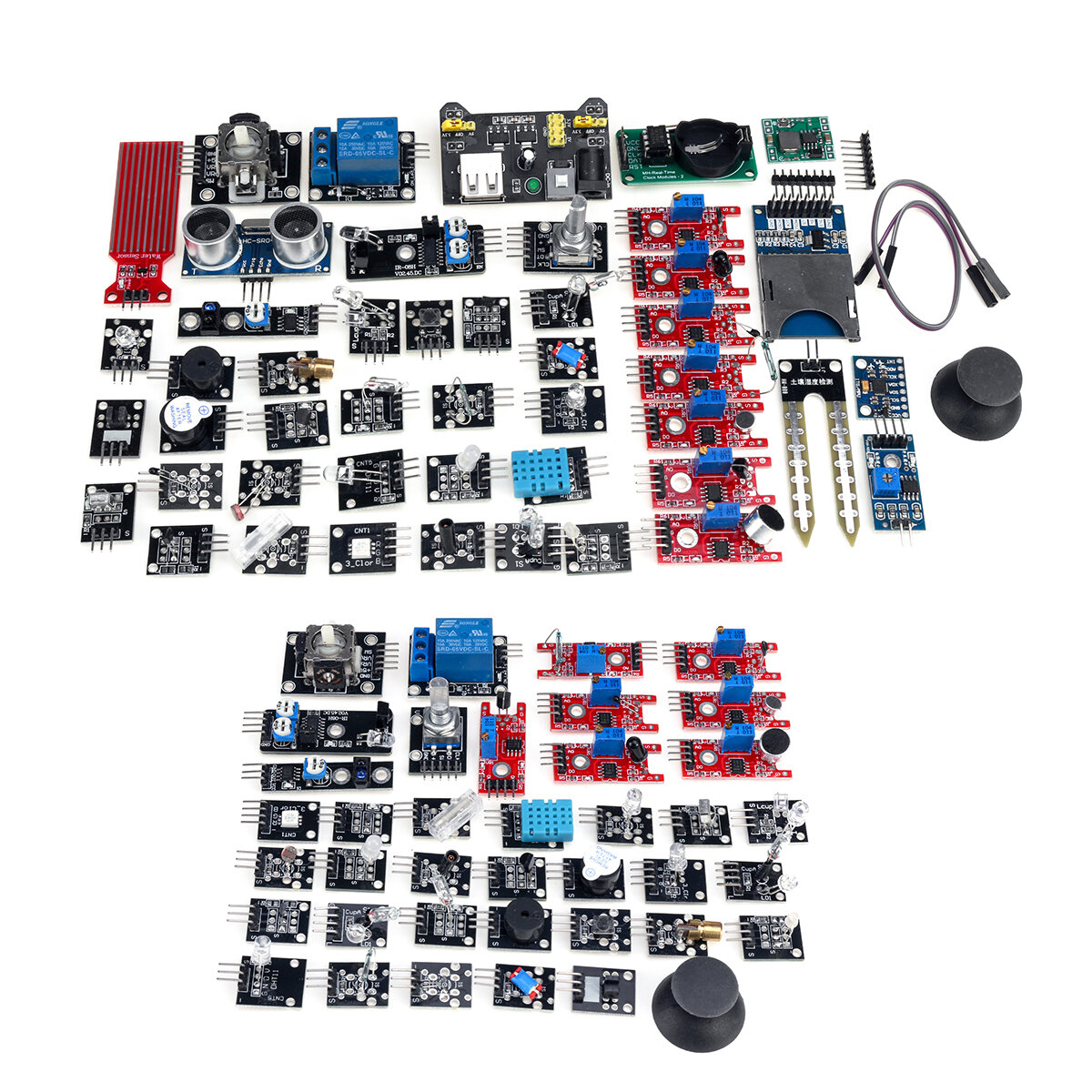 45 In 1 Sensor Module Starter Kit Updated Set For Arduino Raspberry Pi Education