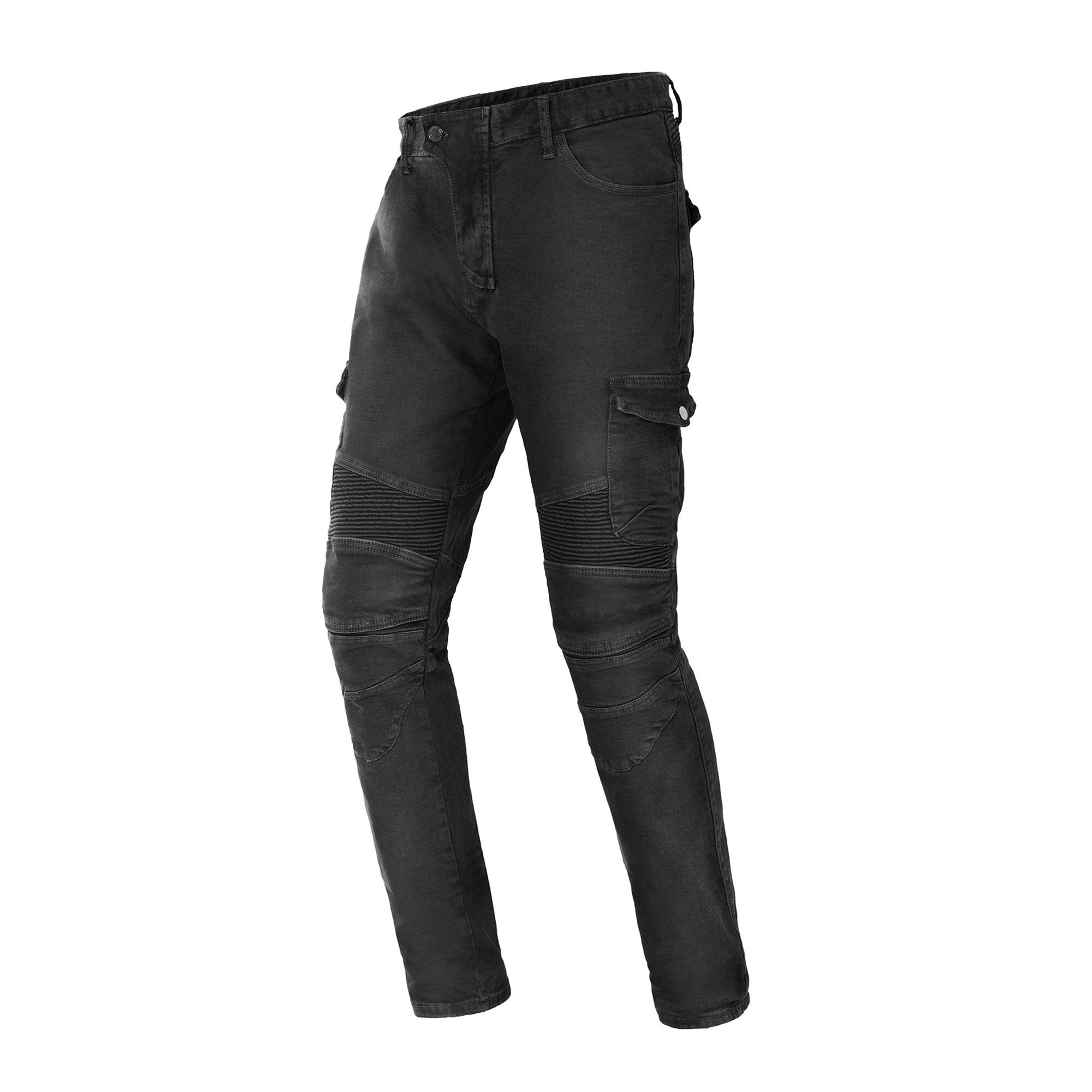 GHOST RACING Motorcycle Pants Men Jeans Protective Gear Riding Trousers With Hip Protection+Knee Pads