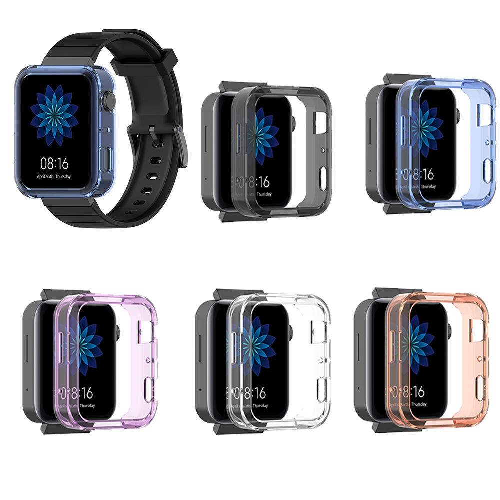 Bakeey Transparent TPU Watch Case Cover Shockproof Watch Cover for Xiaomi Watch Non-original