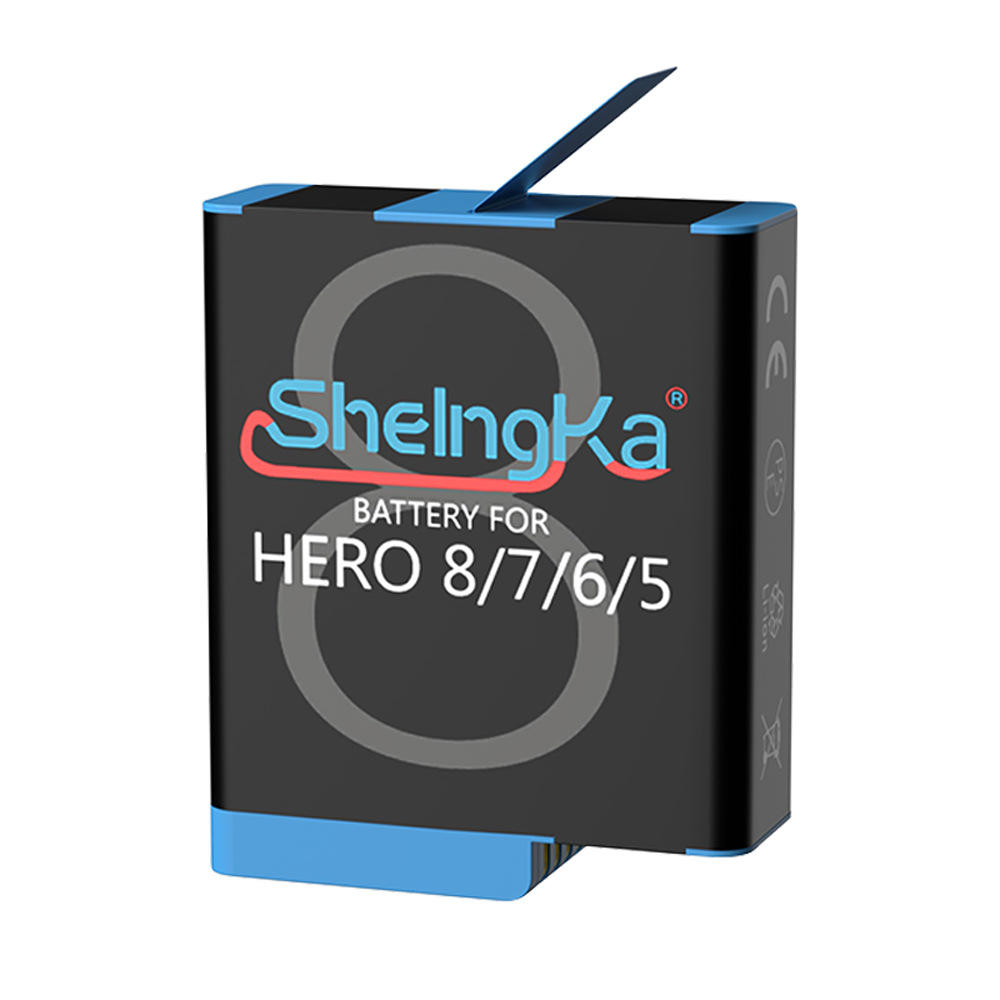 

SheIngKa FLW-335 1220mAh 5.0Wh LiPo Батарея Для GoPro Hero 8/7/6/5 FPV Действие камера