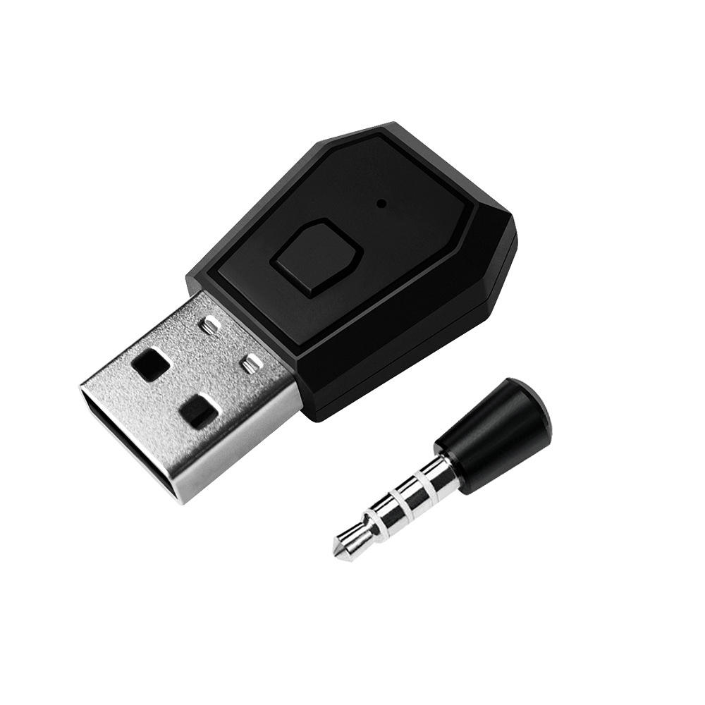 

USB-адаптер Bluetooth Приемник 3,5 мм USB-адаптер Bluetooth Dongle для игрового контроллера PS4 Геймпад Bluetooth-гарнит