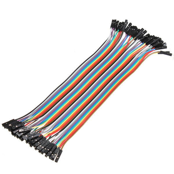 5pcs 70cm 2pin câble set female-female jumper câble arduino protection reprap imprimante 3d