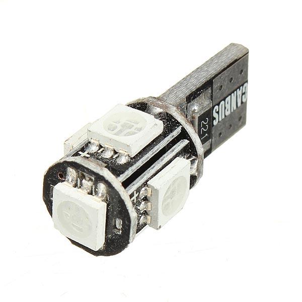 Canbus 5 SMD LED Xenon HID W5W T10 501 Car Side Gloeilamp