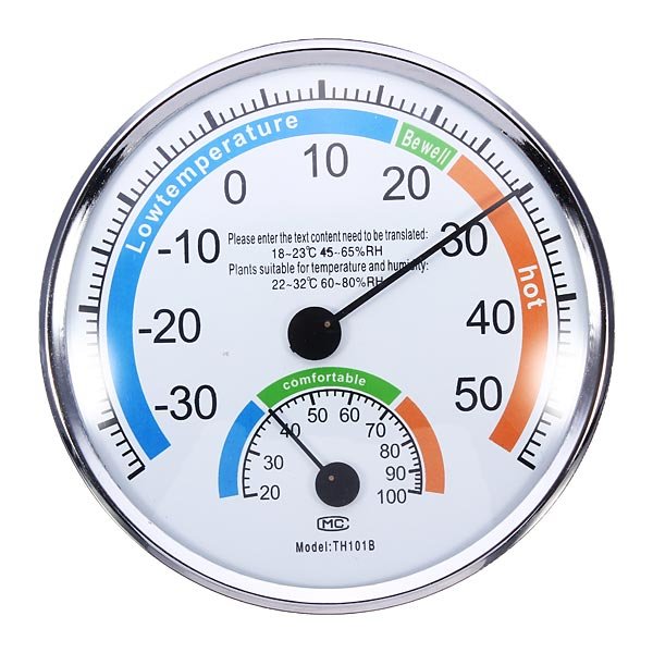 Thermometer Hygrometer Weermeter voor Indoor Outdoor Kantoren Laboratorium
