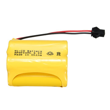 Replacement 900 mAh Ni-MH PH2.0 AA 6V Battery for Led Solar Light and Remote Control Toy Car Outdoor Light RC 900mAh Batteries