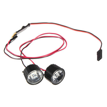 1 Pair LED Light Headlight Spotlight RC Car DIY for Traxxas Slash REVO E-REVO X-MAXX