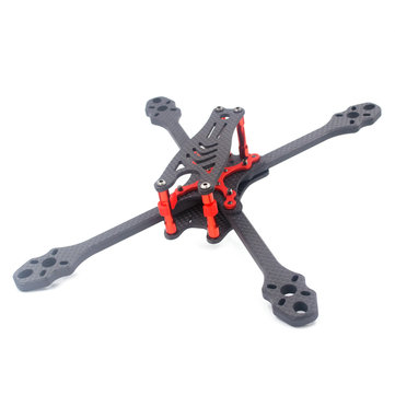 US$34.03 ALFA Monster 6mm Carbon Fiber 5/6/7inch FPV Freestyle Stretch X Quadcopter Frame Kit for RC Drone RC Toys & Hobbies from Toys Hobbies and Robot on banggood.com