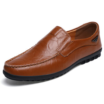 Flat shoes men casual business loafers 