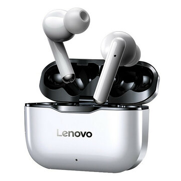 NEW Lenovo LP1 TWS bluetooth Earbuds IPX4 Waterproof Sport Headset Noise Cancelling HIFI Bass Headphone with Mic Type-C Charging