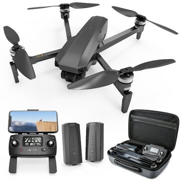 FLYHAL FX1 5G WIFI FPV With 3-axis Coreless Gimbal 50x Zoom 4K EIS Camera 28mins Flight Time GPS RC Drone Quadcopter RTF