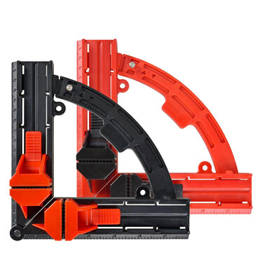 Woodworking 90° Corner Frame Clamp Adjustable Expandable Quick-Lock ABS Plastic Picture Framing Woodworking Tool for Precise Angle Positioning and Efficient Operation