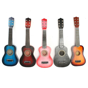 10% OFF for 21'' Beginners Basswood Acoustic Guitar 6 String Practice Music Instruments