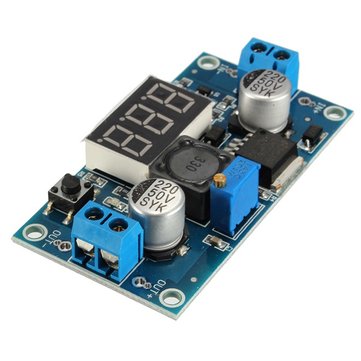 3Pcs LM2596 DC-DC Voltage Regulator Adjustable Step Down Power Supply Module With Display