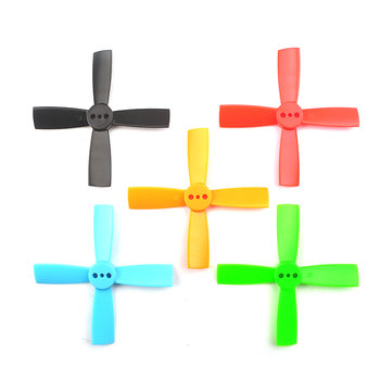 10 Pairs Racerstar 2035 50mm 4 Blade Propeller 1.5mm Mounting Hole For 80-110 RC Drone FPV Racing Multi Rotor