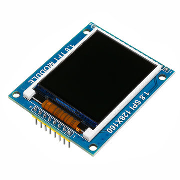 1.8 Inch 128X160 ILI9163/ST7735 TFT LCD Module With PCB Baseboard SPI Serial Port 