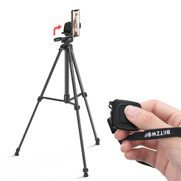 $39.99 for BlitzWolf� BW-BS0 Pro bluetooth Remote Control Stable Tripod