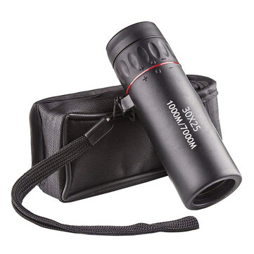 IPRee® 30X25 HD Monocular Telescope Waterproof Mini Portable Military Zoom 10X Scope for Camping Travel Hunting