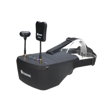 US$85.99 34% Eachine EV800D 5.8G 40CH Diversity FPV Goggles 5 Inch 800*480 Video Headset HD DVR Build in Battery RC Toys & Hobbies from Toys Hobbies and Robot on banggood.com