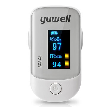 YUWELL YX303 Pulse Finger Oximeter Meter LED Display Direction Portable Pulse Oximeter Blood Monitor Color Oxygen SPO2 from Xiaomi Ecological Chain