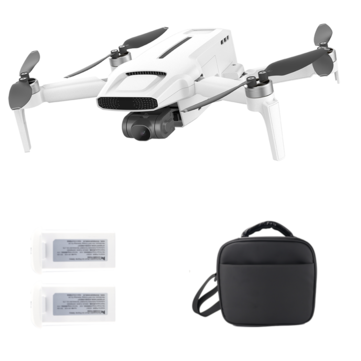 FIMI X8 Mini 8KM FPV 245g With 3-axis Mechanical Gimbal 4K Camera HDR Video 31mins Flight Time Ultralight GPS Foldable RC Drone Quadcopter RTF Pro Version Two Batteries Version With Storage Bag