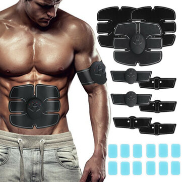 12PCS ABS Stimulator Gel Pads Replacement for Muscle Toner for Abdominal Workout...