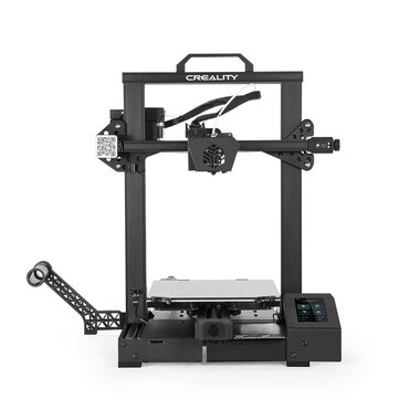 Creality 3D® CR-6 SE Leveling-free DIY 3D Printer Kit 235*235*250mm Print Size Photoelectric Filament Sensor Resume Print with Modular Nozzle Design/Carborundum Glass Printing Platform