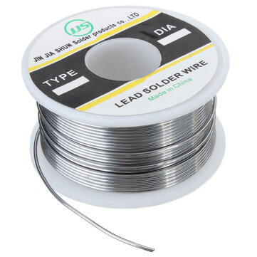 Jammas 100g 1mm 60/40 Flux Reel/Tube Tin Lead Rosin Core Soldering Wire Welding Iron Spatter Less Smoke Less Electronic Welding 