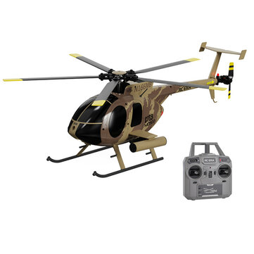 RC ERA C189 MD500 2.4G 4CH UAV 1:28 Fixed Height Single Blade Flybarless RC Helicopter RTF