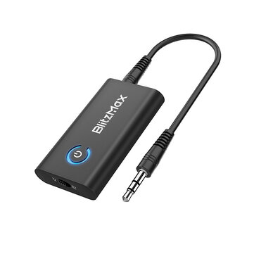 Billy Sluier Afwezigheid BlitzMax BT05 Transmitter Receiver bluetooth V5.2 Apt Adaptive Low Latency  HiFi Sound Dual Link Pairing 2 in 1 Audio Mini Portable Adapter for PC TV  Wired Speaker Sale - Banggood USA