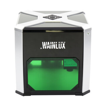WAINLUX® New K6 3000mW Laser Engraver WIFI USB Intelligent Control DIY Logo Mark Printer Carver Desktop Laser Engraving Machine Banggood World Premiere