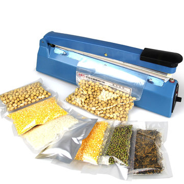 Electric Manual Vacuum Sealer Machine Food Tea Plastic Bag Heating Seal Ring Machine