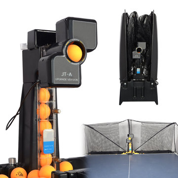 upgraded JT-A, better Details about   ** New Model ping pong table tennis robot ball machine 