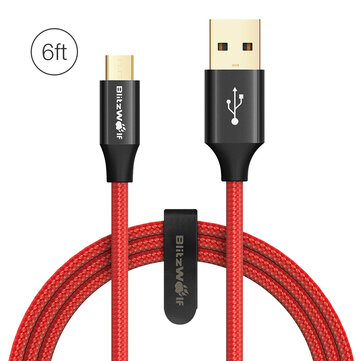 $3.59 for BlitzWolf® AmpCore Turbo BW-MC8 Micro USB Cable