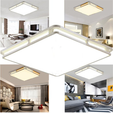 24w 1000lm Modern Square Acrylic Led, Flush Mount Led Ceiling Light Fixtures India