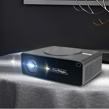 [BR Direct] Touyinger Q10w Pro Android Projector 4K Mini Projectors full HD Cinema Video Proyector LED Home Theater Beamer
