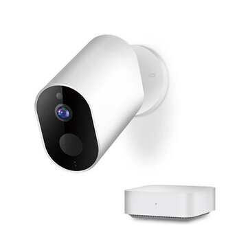 [Battery Version] XIAOMI Mijia CMSXJ11A 1080P Smart Wireless APP Control IP Camera Waterproof Outdoor Camera AI Moving Detection Infrared Nighte Version Baby Monitors