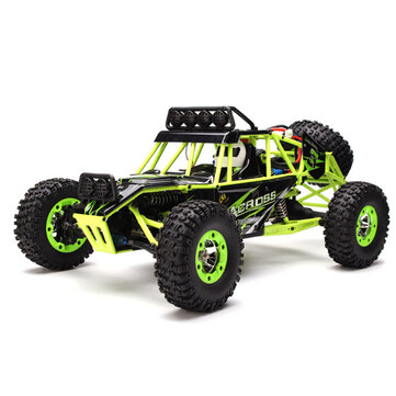 10% OFF For WLtoys 12427 2.4G 1/12 4WD Crawler RC Car With LED Light