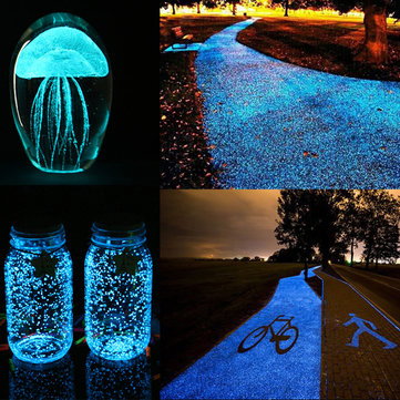 DIY Luminous Glow Gravel Noctilucent Sand Fish Tank Aquarium Fluorescent Particles Party Decorations