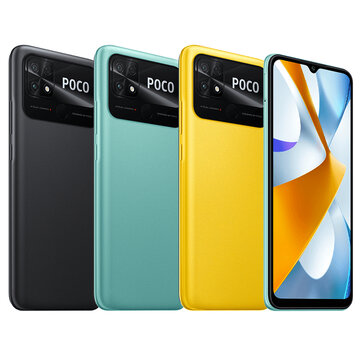 POCO C40 Global Version 6.71 inch 6000mAh 4GB 64GB 13MP Dual Camera 18W Fast Charging Octa Core 4G Smartphone