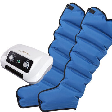 6 Air Chambers Leg Compression Massager Arm Waist Calf Relaxed Circulation Pressure Massage Electric Massager