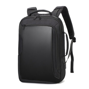 Business Backpack Laptop Computer Bag Schoolbag Shoulders Storage Bag Waterproof with USB Headset Interface