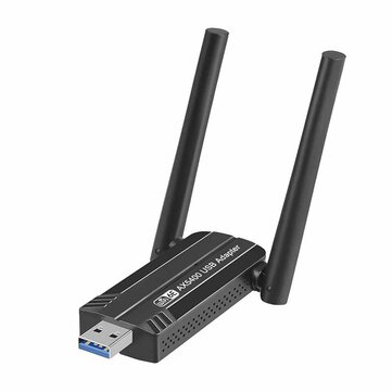 AX3008 5400Mbps WiFi6E Network Card USB3.0 WiFi Adapter Tri-Band 2.4G 5G 6G Wifi Receiver Dongle for Windows 10 11 Driver Free