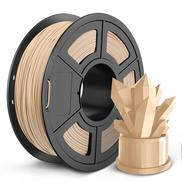 SUNLU 1KG WOOD Fiber 1.75MM Filament Wood PLA filament for 3D