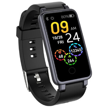 3 Colors Rectangle Dial Heart Rate Oximeter Step Monitoring Waterproof Sports Multifunction Digital Smart Watches