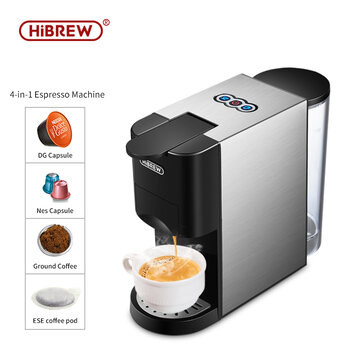 HiBREW Hi-513K 4 in 1 Capsule Coffee Machine 1450W High-pressure Extraction  Energy Saving-EU/UK Plug Sale - Banggood USA Mobile-arrival notice