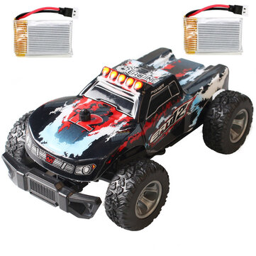 Eachine EAT12 1/28 RC Car with Two Batteries 2.4G 35km/h High Speed Waterproof RTR Off-road RC Vehicle Model for Kids and Beginners