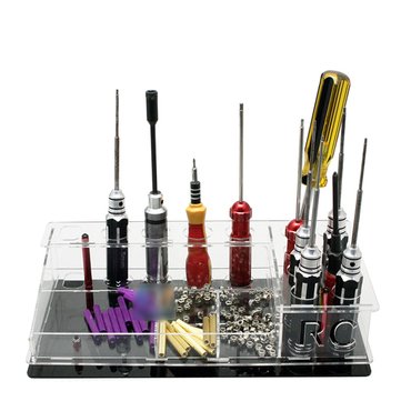US$12.60 Multi-functional Universal Tool Kit Storage Box Screwdriver Rack DIY For ESC Motor FPV RC Drone RC Toys & Hobbies from Toys Hobbies and Robot on banggood.com