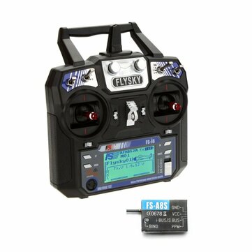 $42.59 for FlySky i6 FS-i6 2.4G 6CH AFHDS RC Transmitter Mode 2 With FS A8S 8CH Mini Receiver