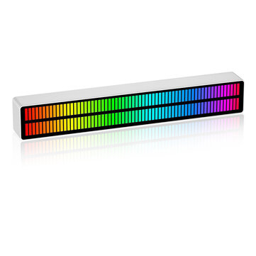 RGB Sound Control Pickup Rhythm Light Music Spectrum Display Vu Mètres USB 5 V 