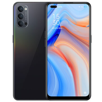 OPPO Reno4 5G CN Version 6.4 inch FHD+ 90Hz Refresh Rate NFC 65W SuperVOOC 2.0 32MP Dual Front Camera 8GB 256GB Snapdragon 765G Smartphone